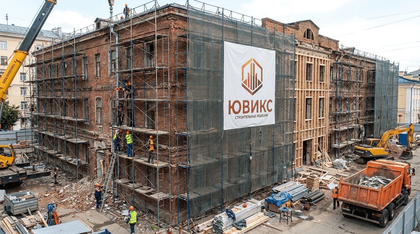 Перечень и последовательность работ при реконструкции здания